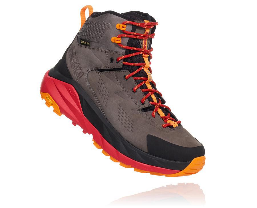 Hoka One One Turisticke Topanky Panske Hnede/Čierne - Kaha GORE-TEX - 59230-HSZK